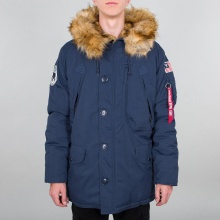 Alpha Industries Winter Jacket Polar new navy blue Men